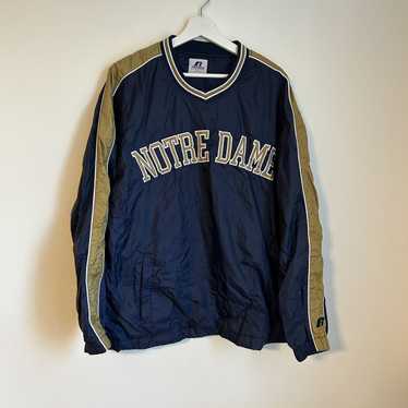 Russell Athletic Vintage Notre Dame Windbreaker - image 1