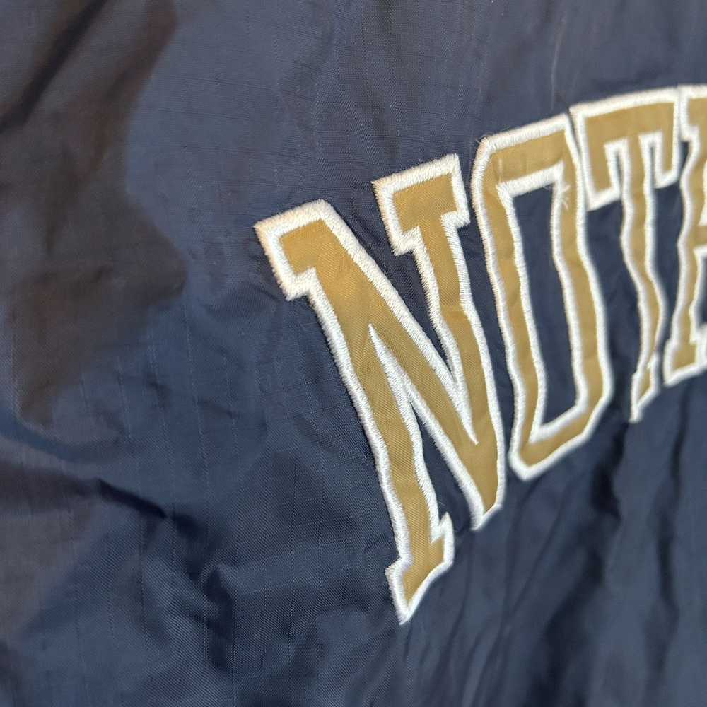 Russell Athletic Vintage Notre Dame Windbreaker - image 6