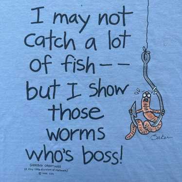 Vintage Fishing tee - image 1