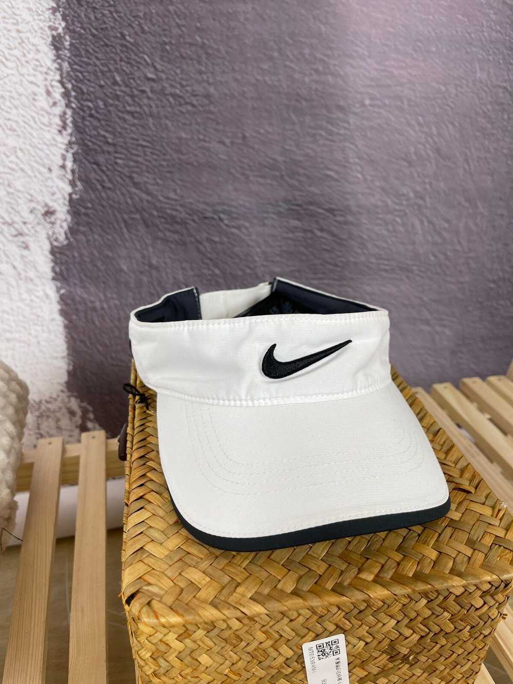 Nike × Streetwear × Vintage Nike Golf White Visor… - image 2