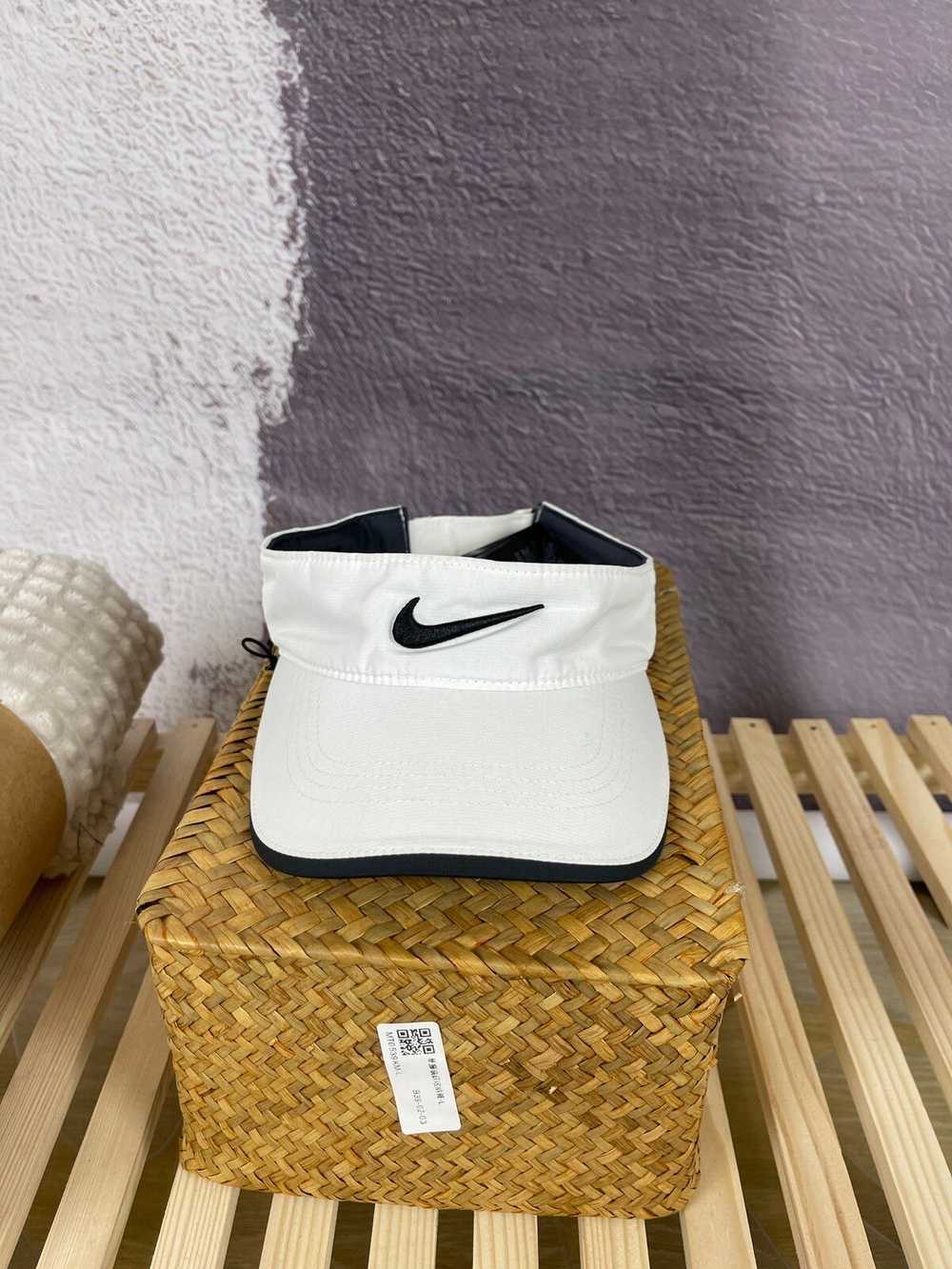 Nike × Streetwear × Vintage Nike Golf White Visor… - image 3