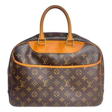 Louis Vuitton Deauville leather handbag