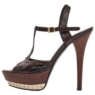 Fendi Patent leather sandal