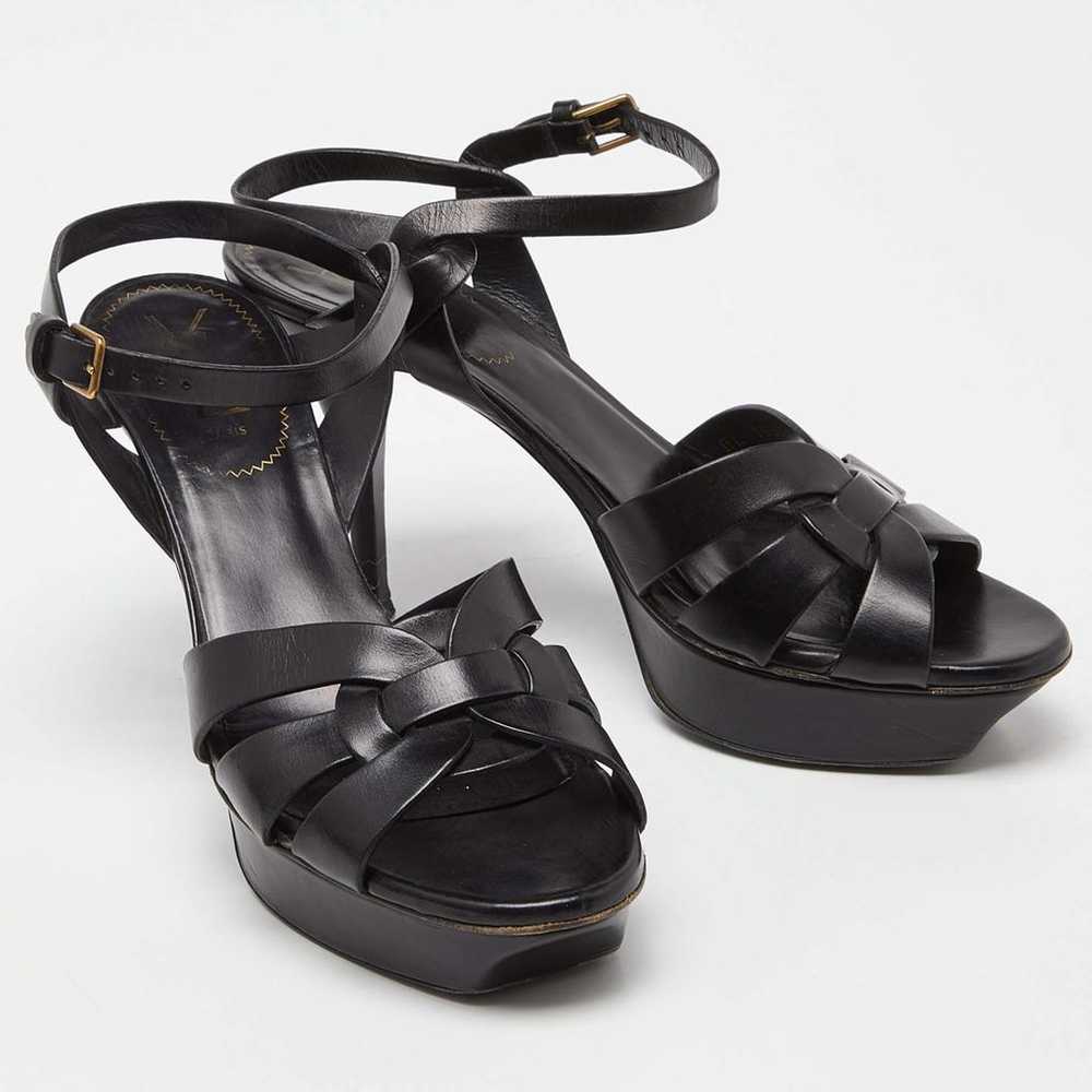 Saint Laurent Patent leather sandal - image 3