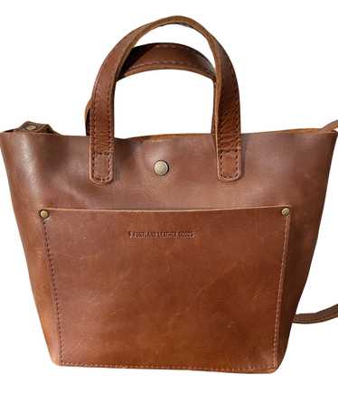 Portland Leather Mini Crossbody Tote - image 1