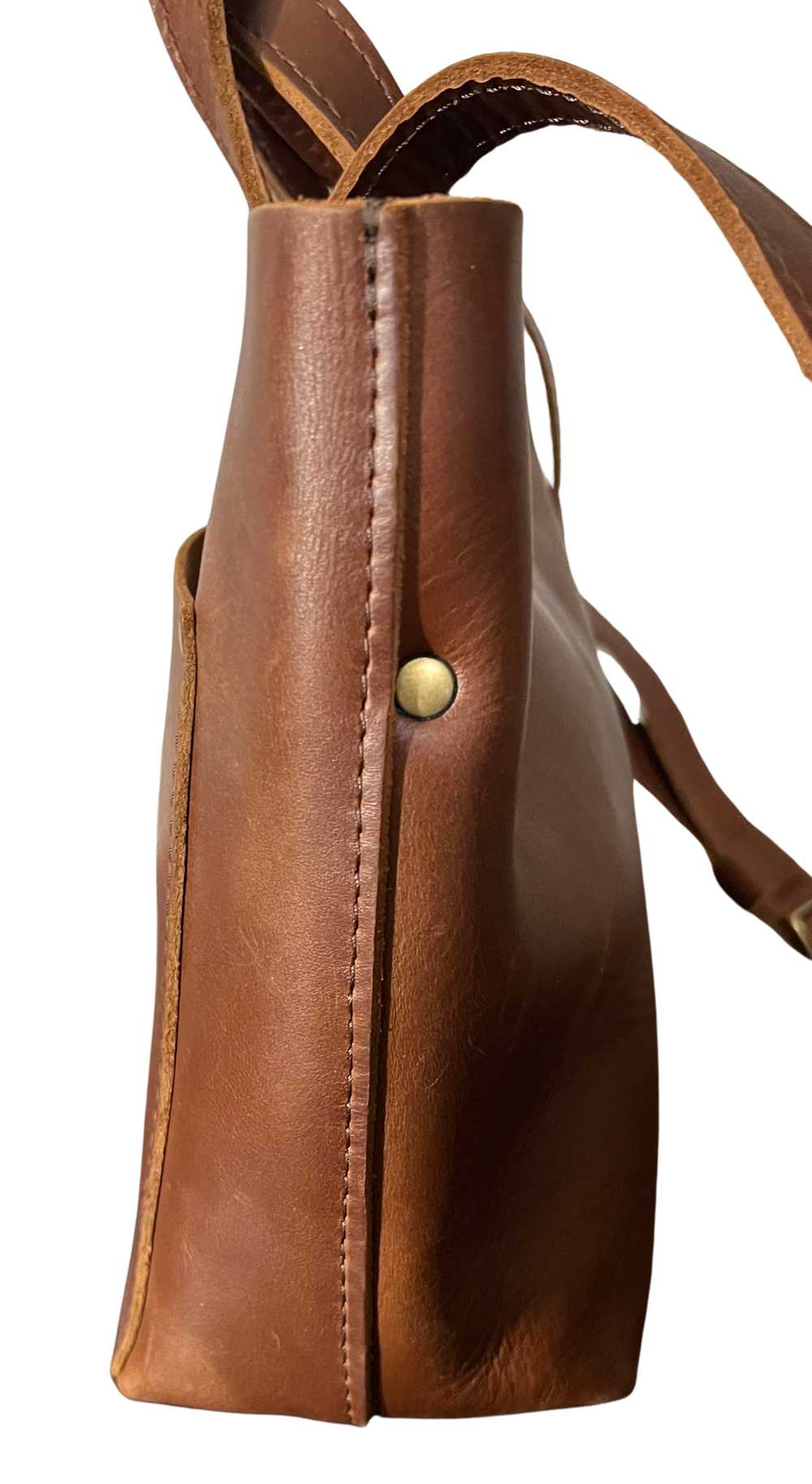 Portland Leather Mini Crossbody Tote - image 4