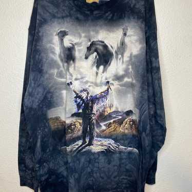 The mountain vintage native men long sleeve 2003 (