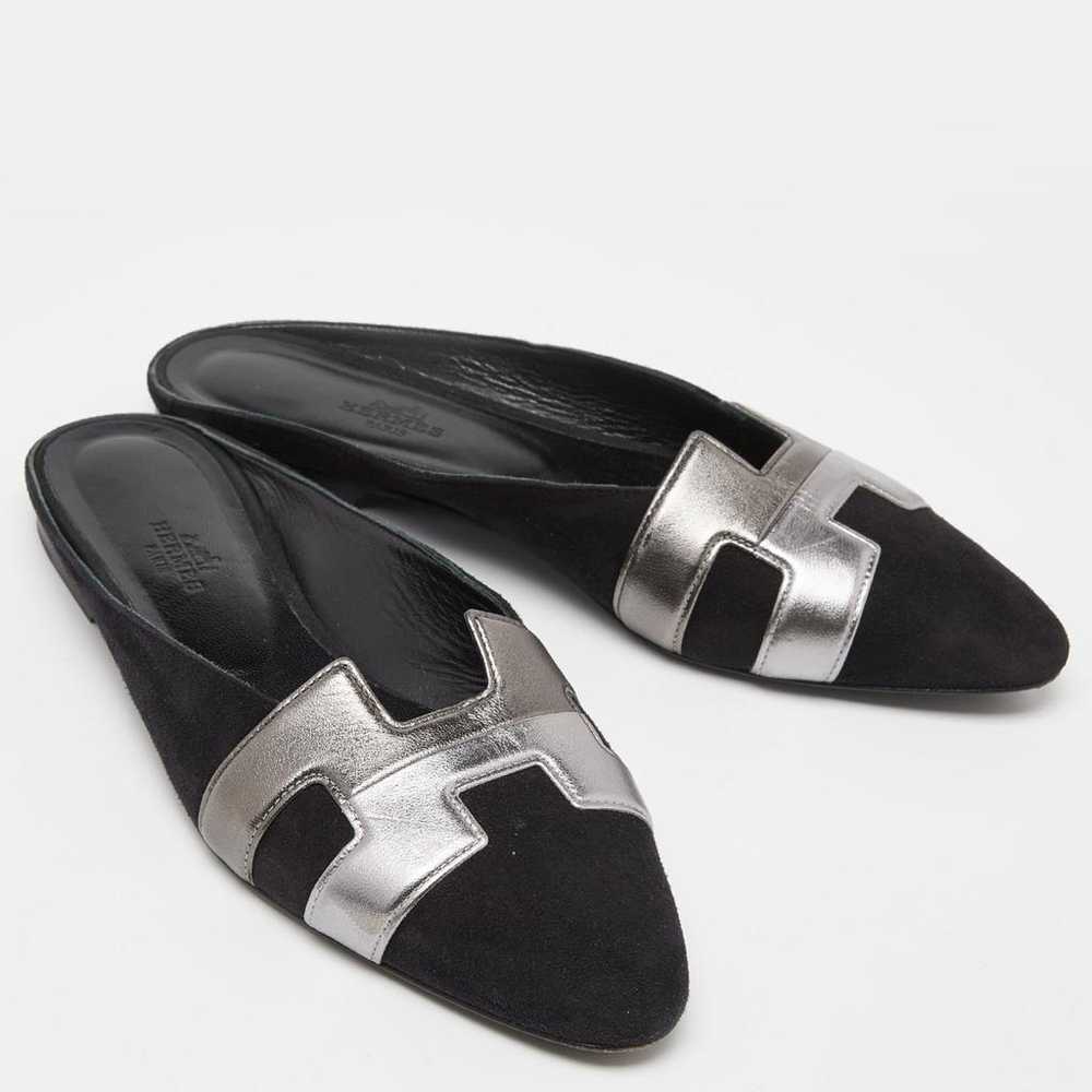 Hermès Leather flats - image 3