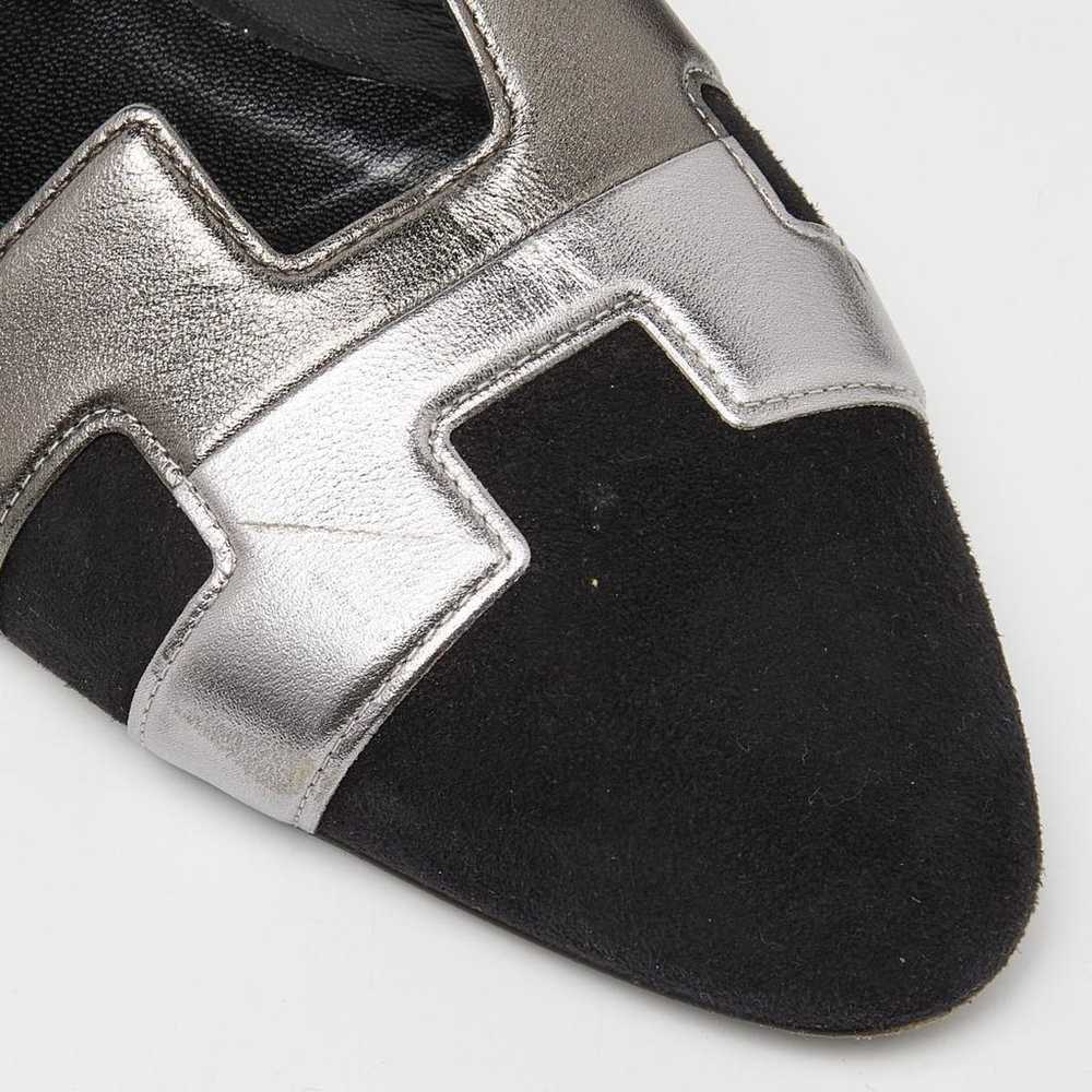 Hermès Leather flats - image 6