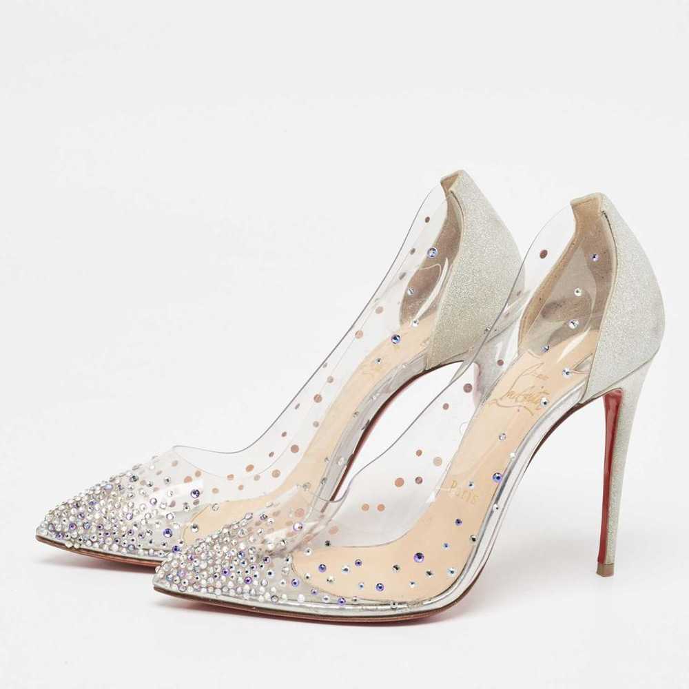 Christian Louboutin Glitter heels - image 2