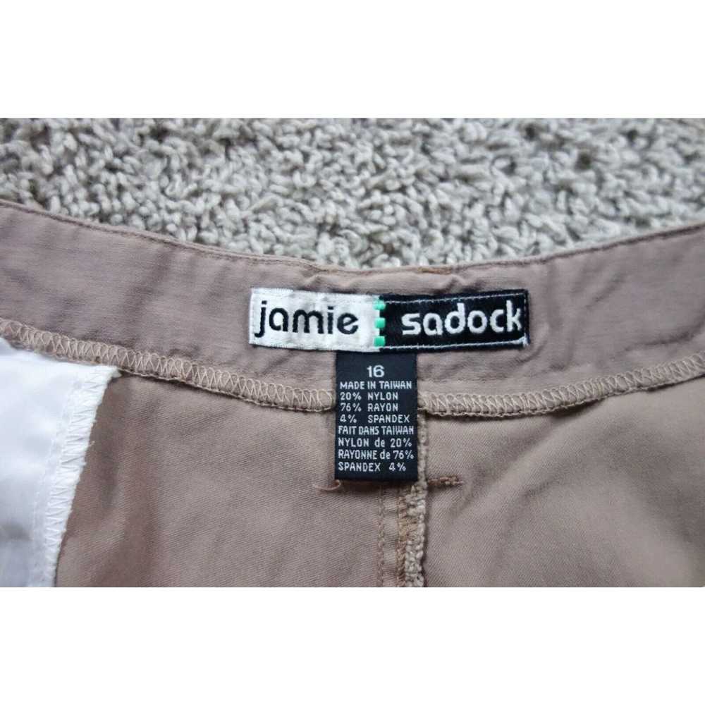 Vintage Jamie Sadock Shorts Womens 16 Beige Chino… - image 2