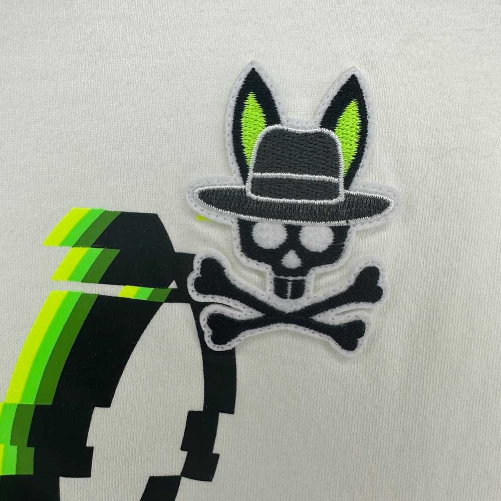 Psycho Bunny x tWich T Shirt Neon Green Size 4 10… - image 6