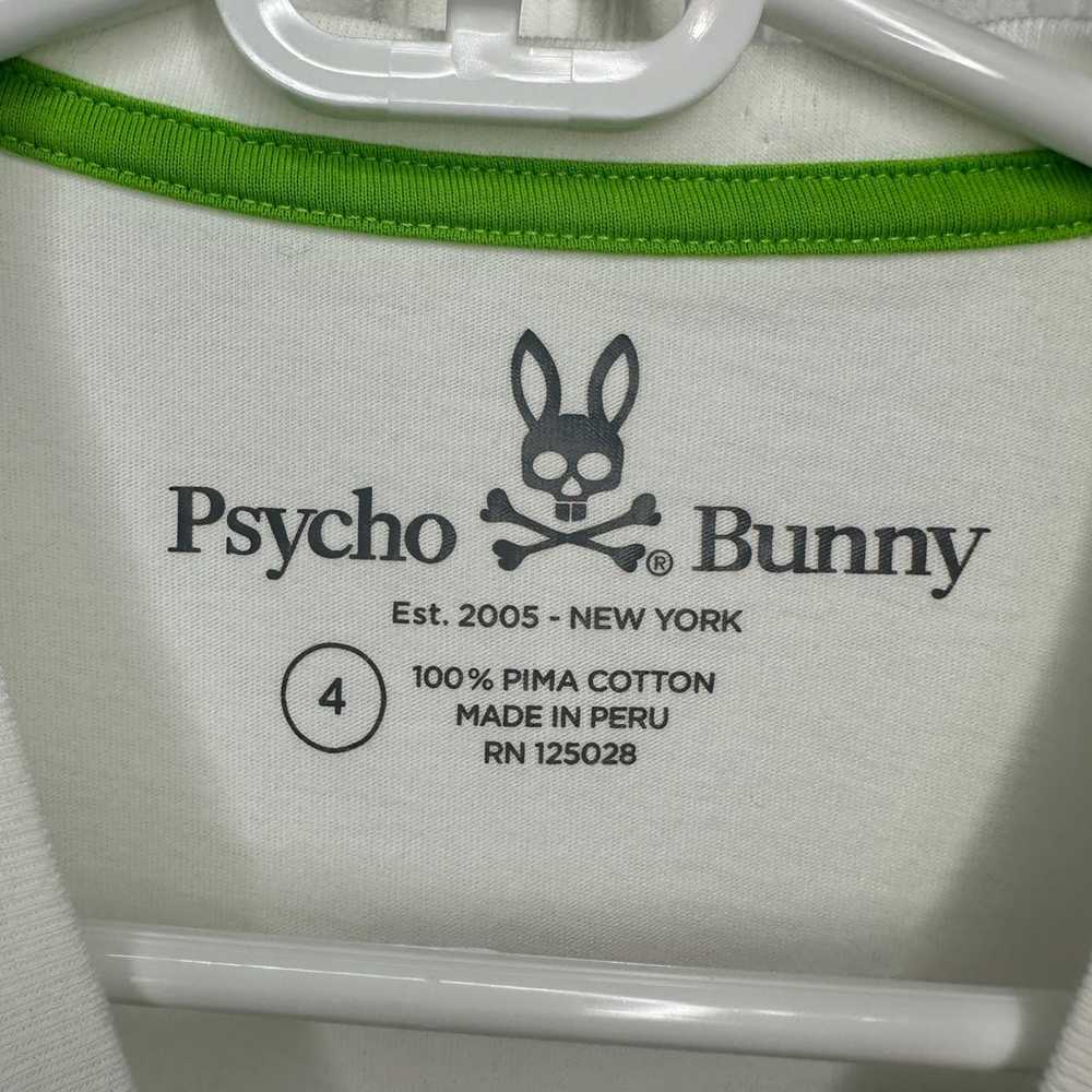 Psycho Bunny x tWich T Shirt Neon Green Size 4 10… - image 7