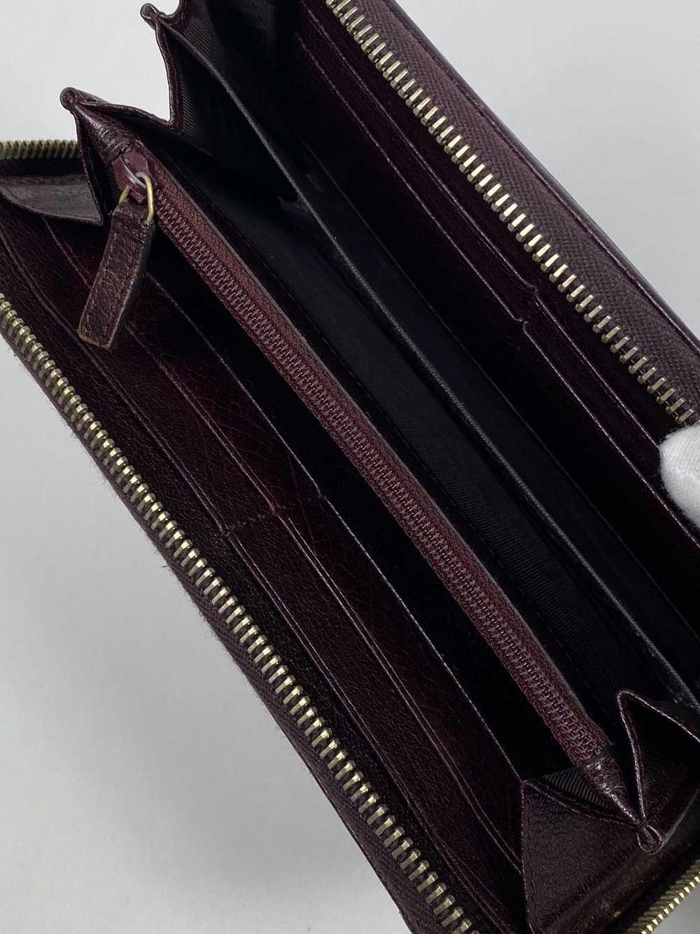 Yves Saint Laurent Buckle leather zippy wallet - image 5