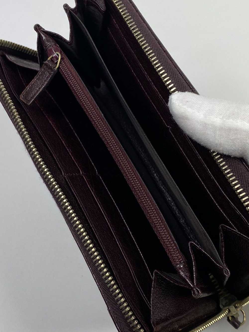 Yves Saint Laurent Buckle leather zippy wallet - image 6