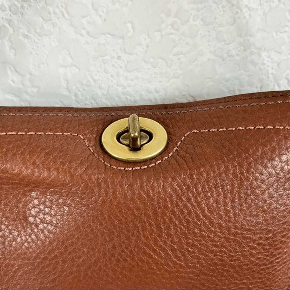 Coach COACH NY Hampton Turnlock Pebbled Leather W… - image 7