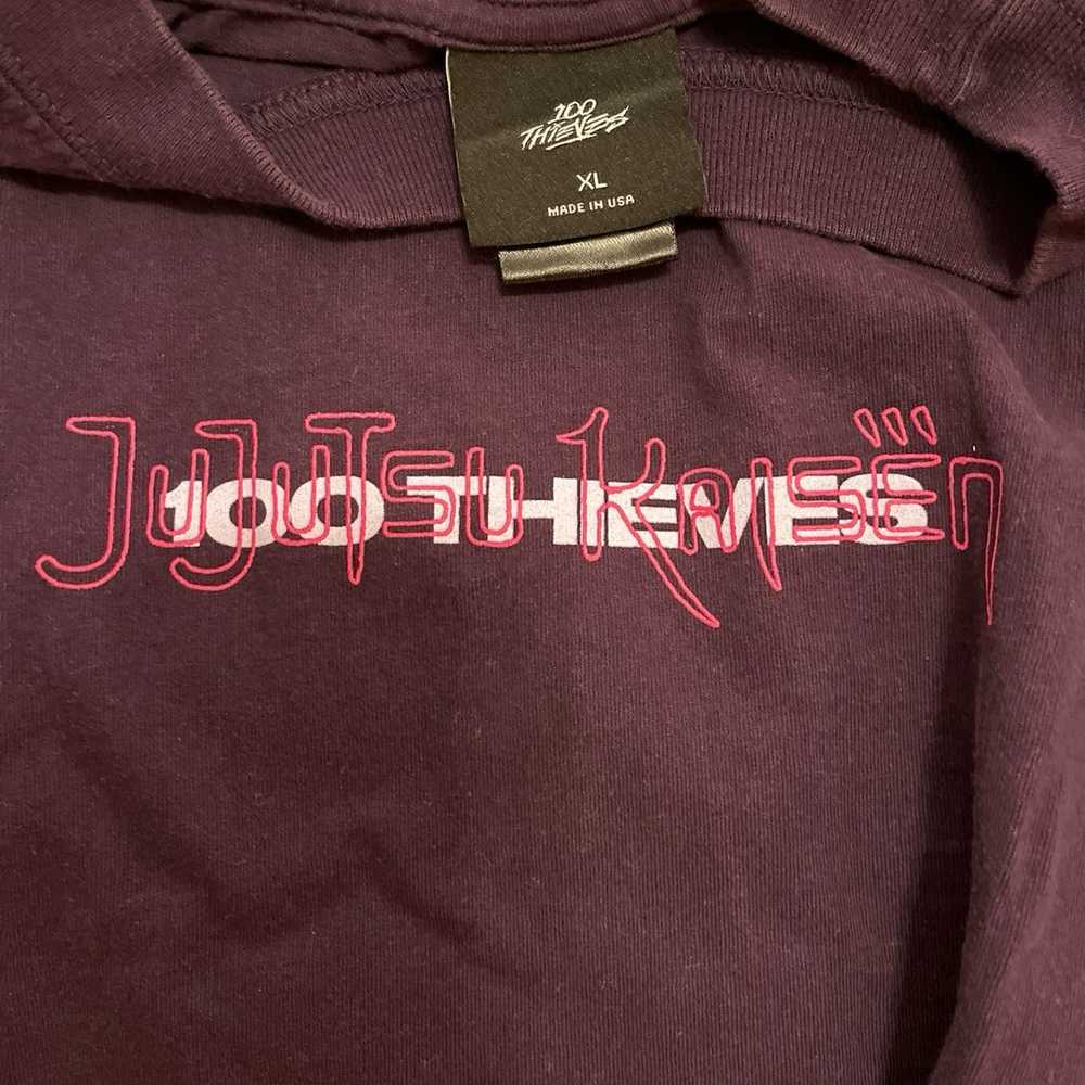 100 Thieves Juju Kaisen T-Shirt Size XL - image 4