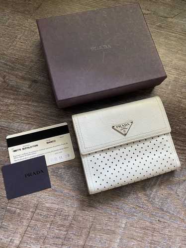 Prada Prada 2002 Bufalo Fori trifold wallet - image 1