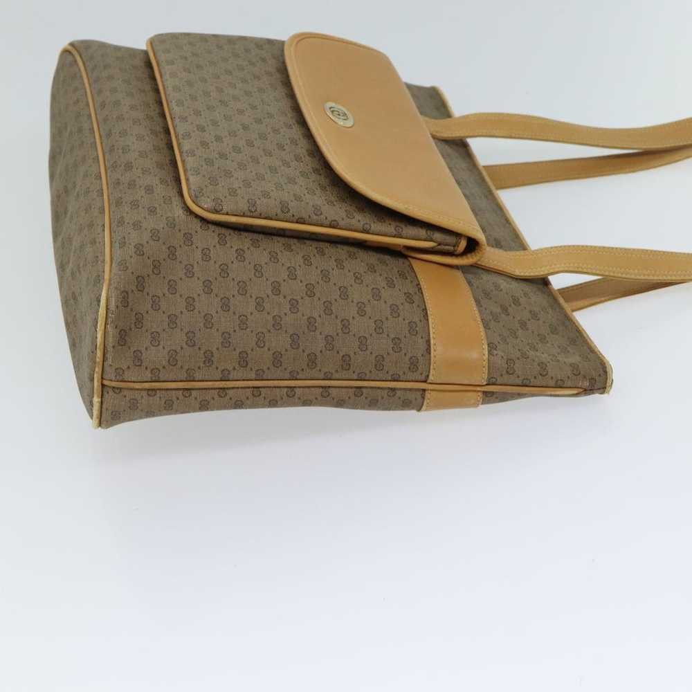 Gucci GUCCI Micro GG Supreme Tote Bag PVC Leather… - image 3