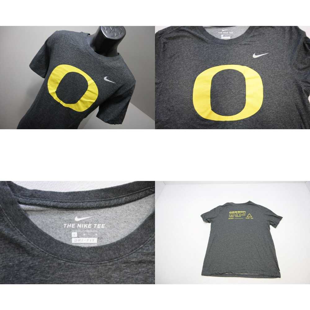 Nike Nike Gym Shirt Dri Fit Oregon Ducks Gray Sho… - image 4