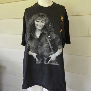 Vintage Hanes Label - 1992 REBA McENTIRE Concert … - image 1