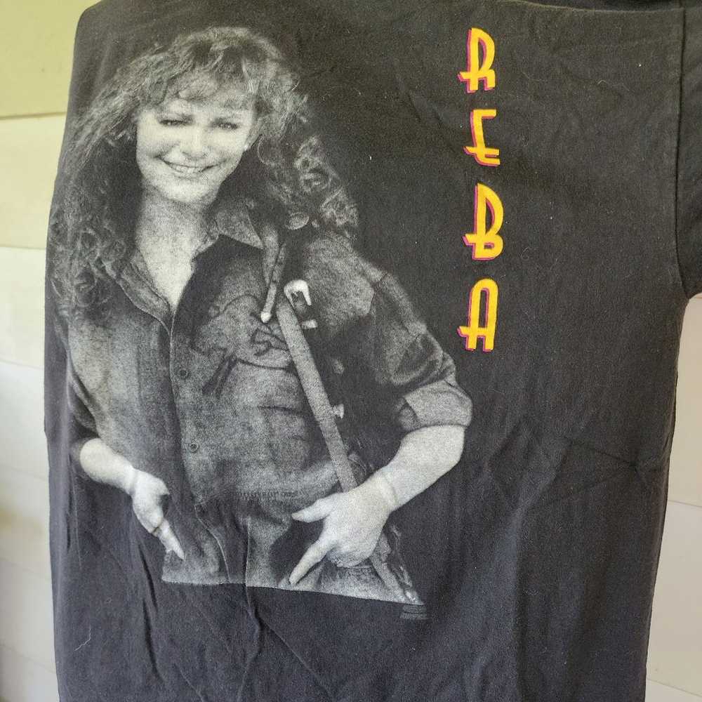 Vintage Hanes Label - 1992 REBA McENTIRE Concert … - image 2