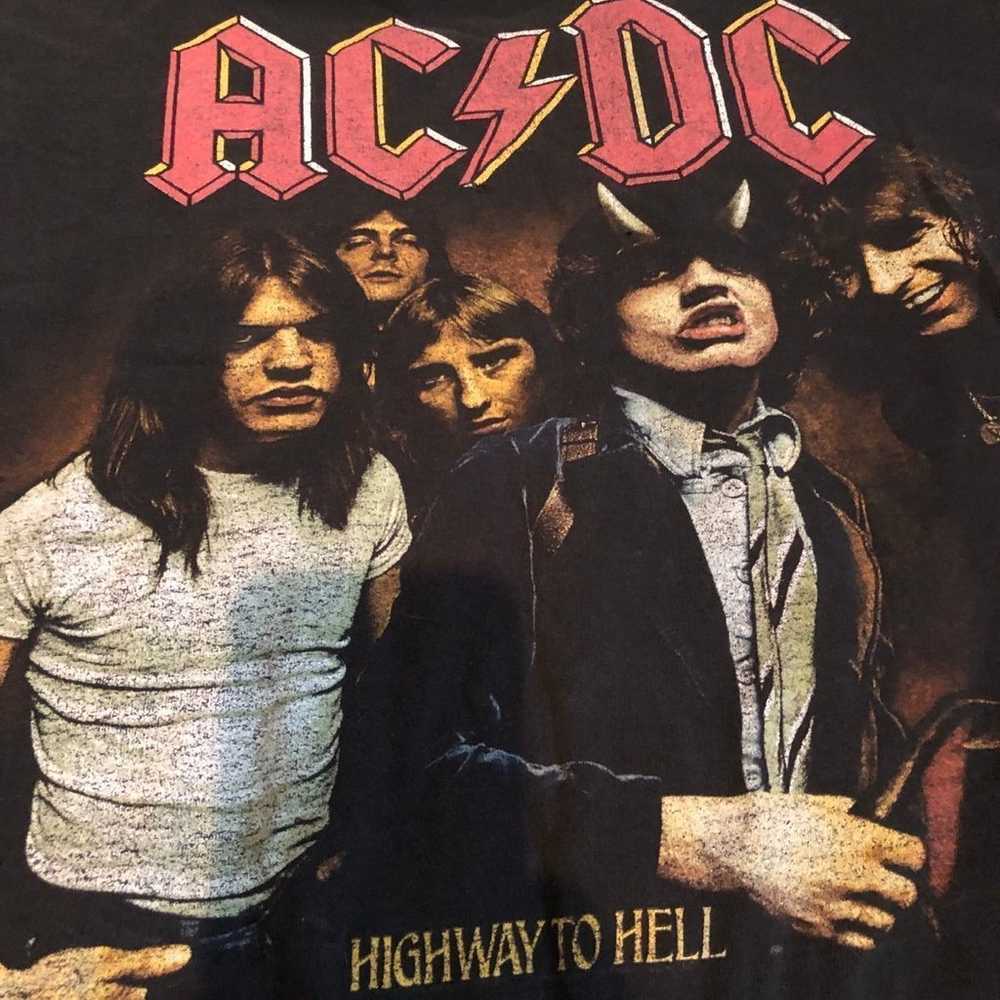 AC/DC True Vintage T-shirt! *80s *90s *RockTee - image 3