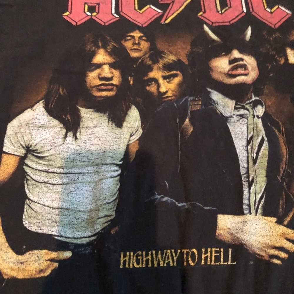 AC/DC True Vintage T-shirt! *80s *90s *RockTee - image 4