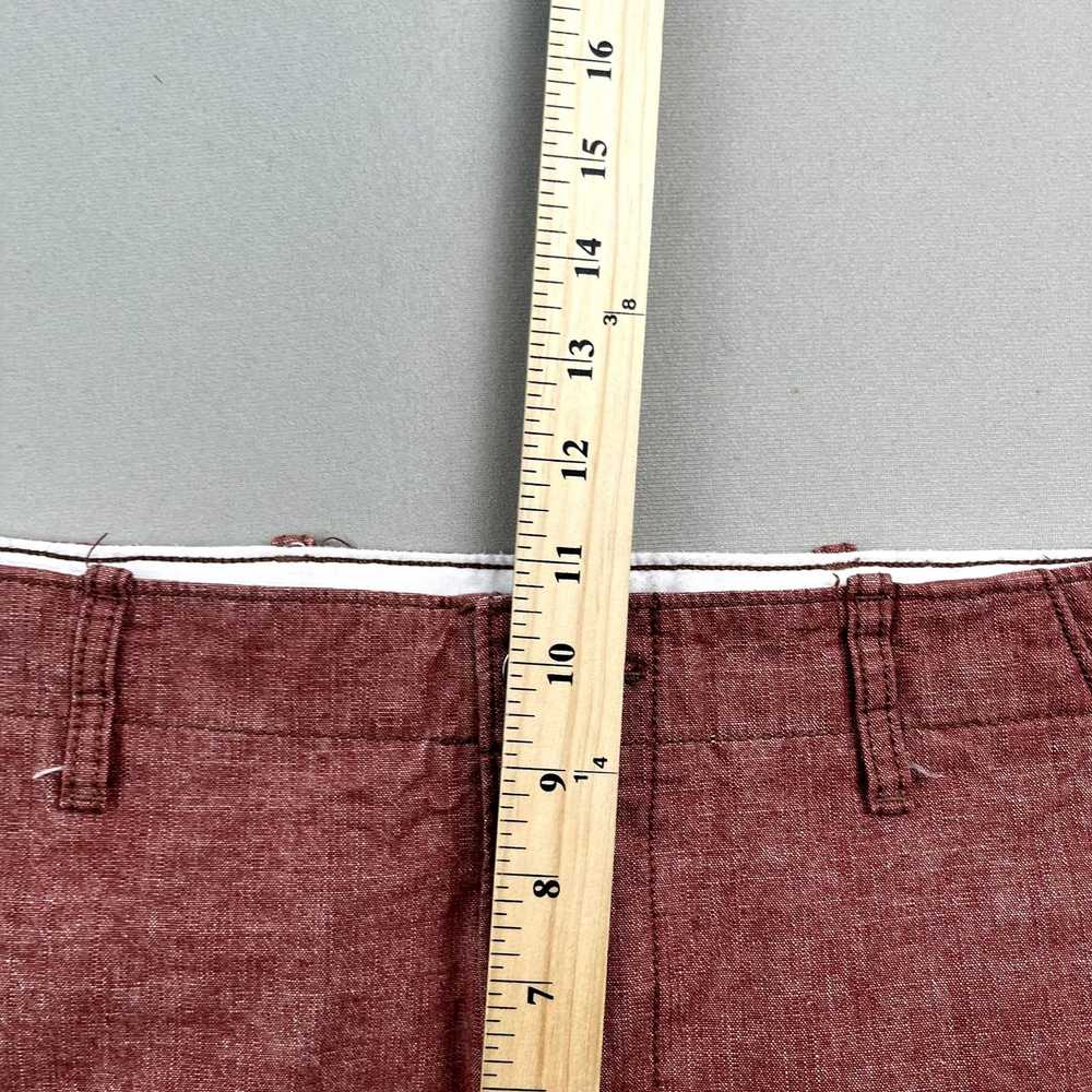 Levi's Levis Shorts Men 33 Red Chino Slim Straigh… - image 10