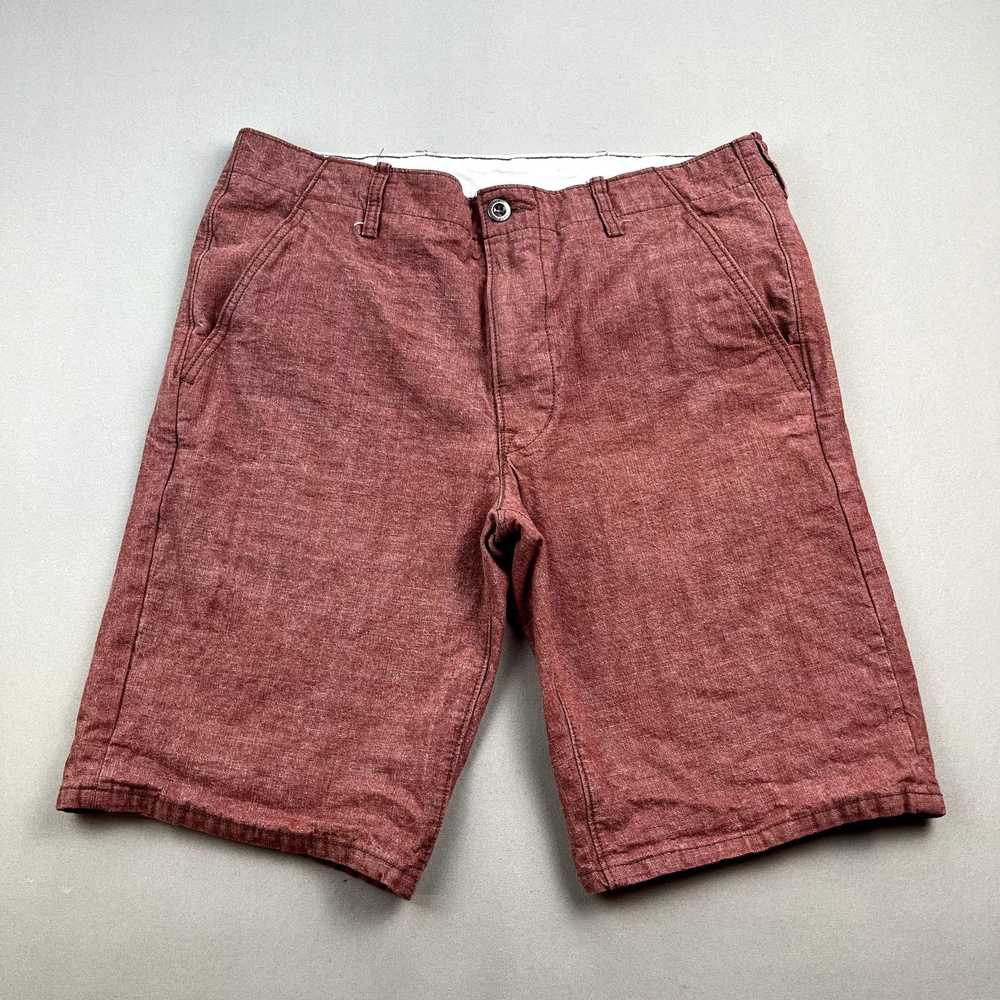 Levi's Levis Shorts Men 33 Red Chino Slim Straigh… - image 1