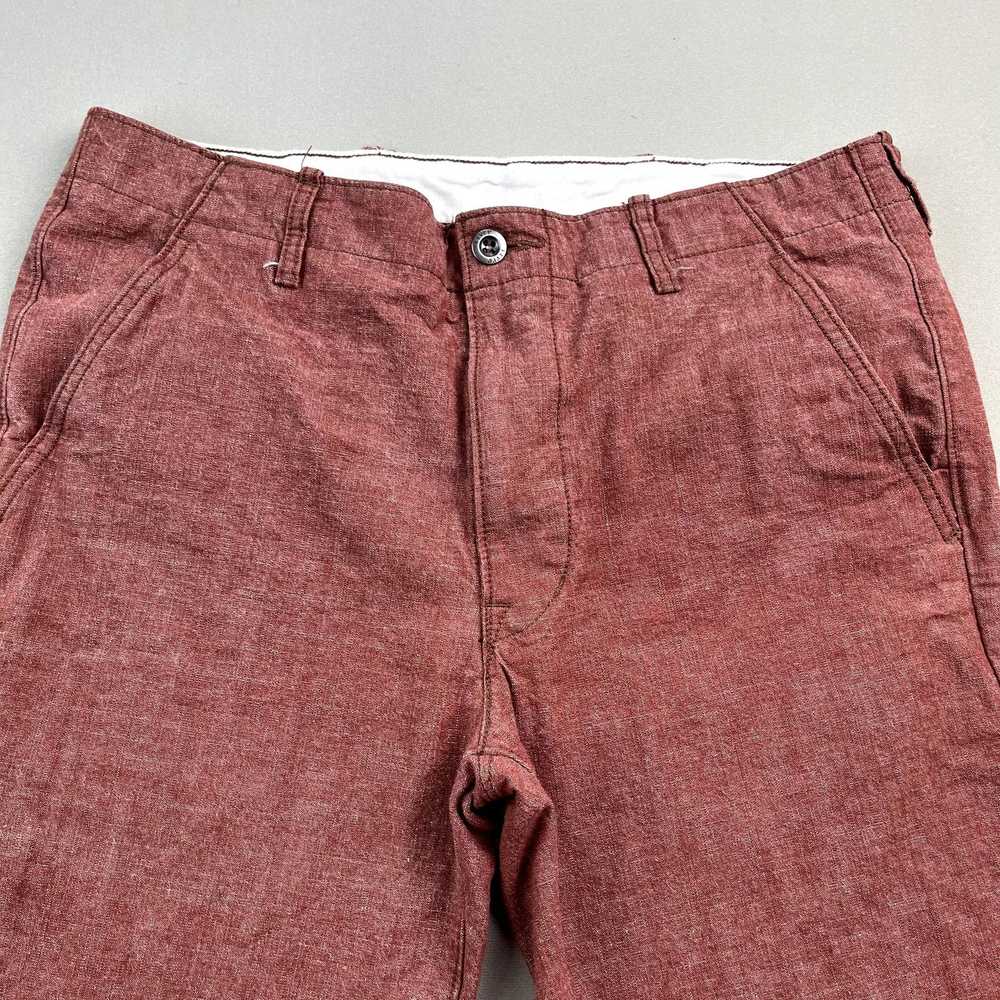 Levi's Levis Shorts Men 33 Red Chino Slim Straigh… - image 2