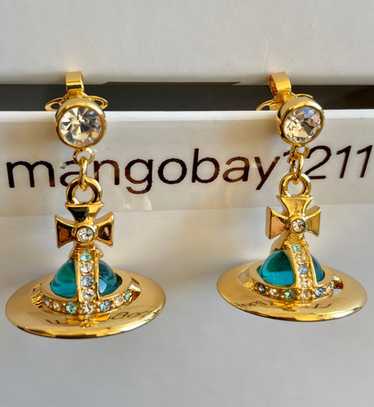 Vivienne earrings tiny orb - Gem
