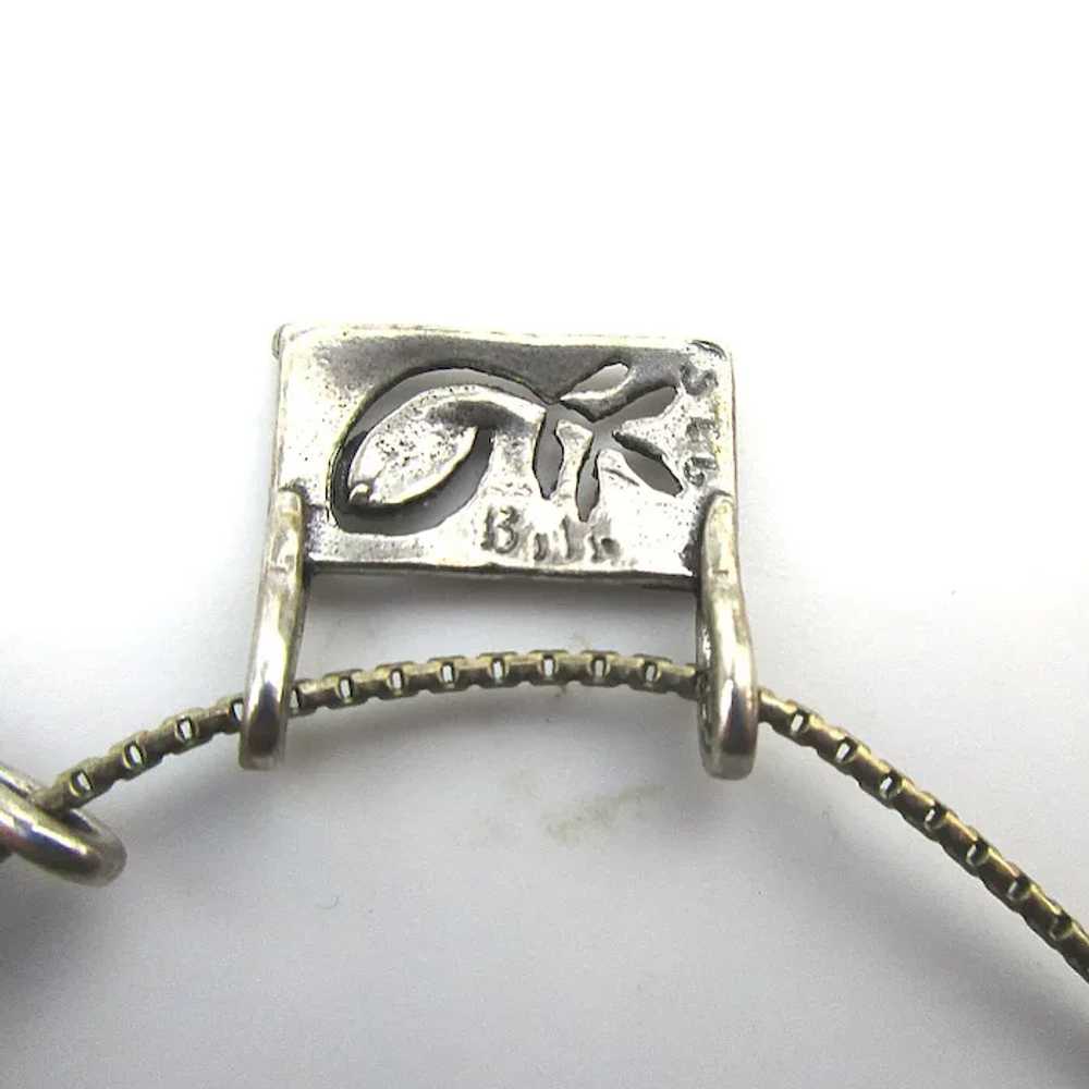 Modernist BILI 925 Israel Designer Necklace Sterl… - image 5