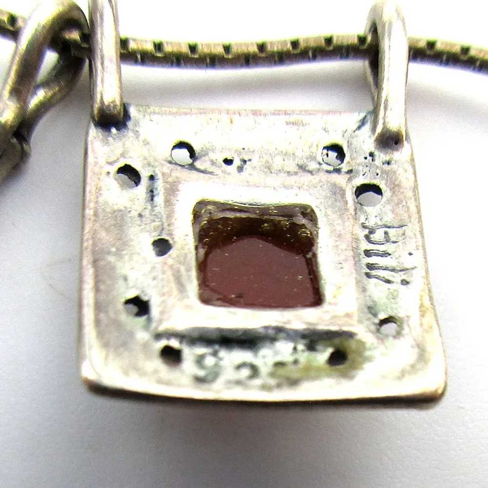 Modernist BILI 925 Israel Designer Necklace Sterl… - image 6