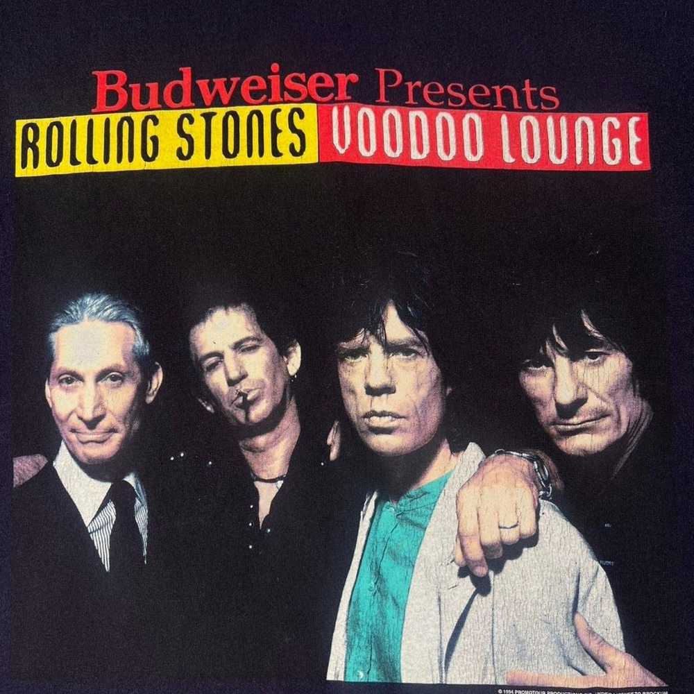 Vintage Single Stitch Rolling Stones Voodoo Loung… - image 4