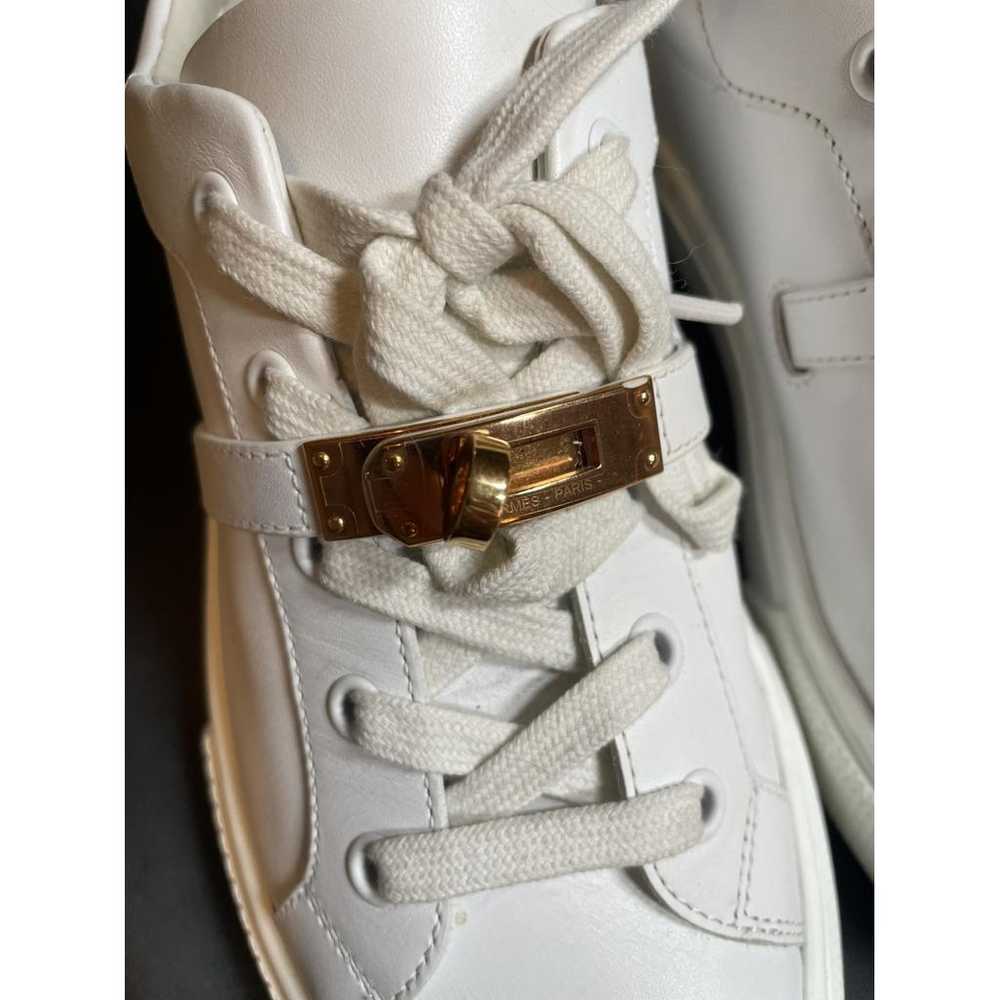 Hermès Leather trainers - image 2