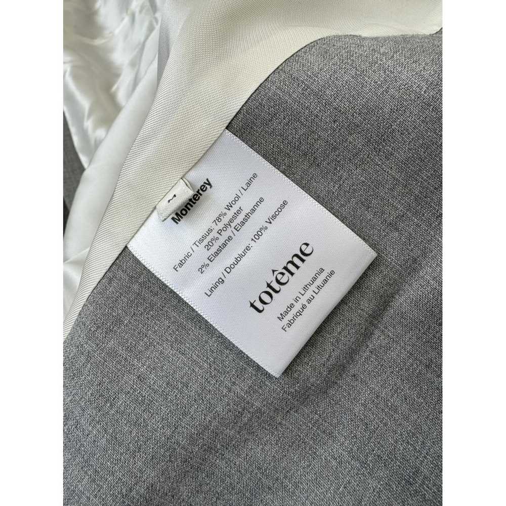 Totême Wool suit jacket - image 3