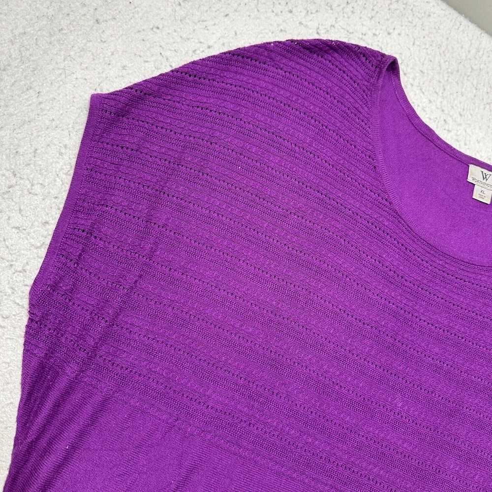 Worthington Worthington XL Knit Top Short Sleeve … - image 6