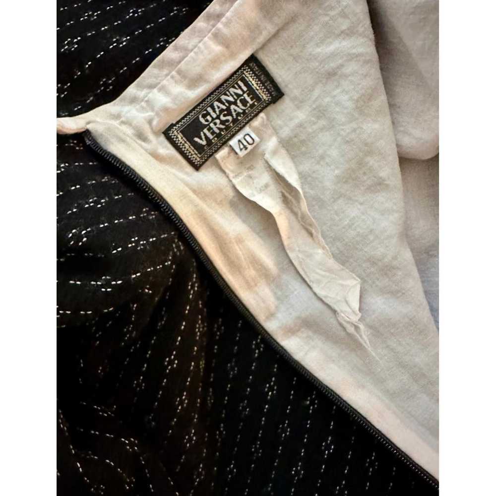Gianni Versace Wool mini dress - image 2