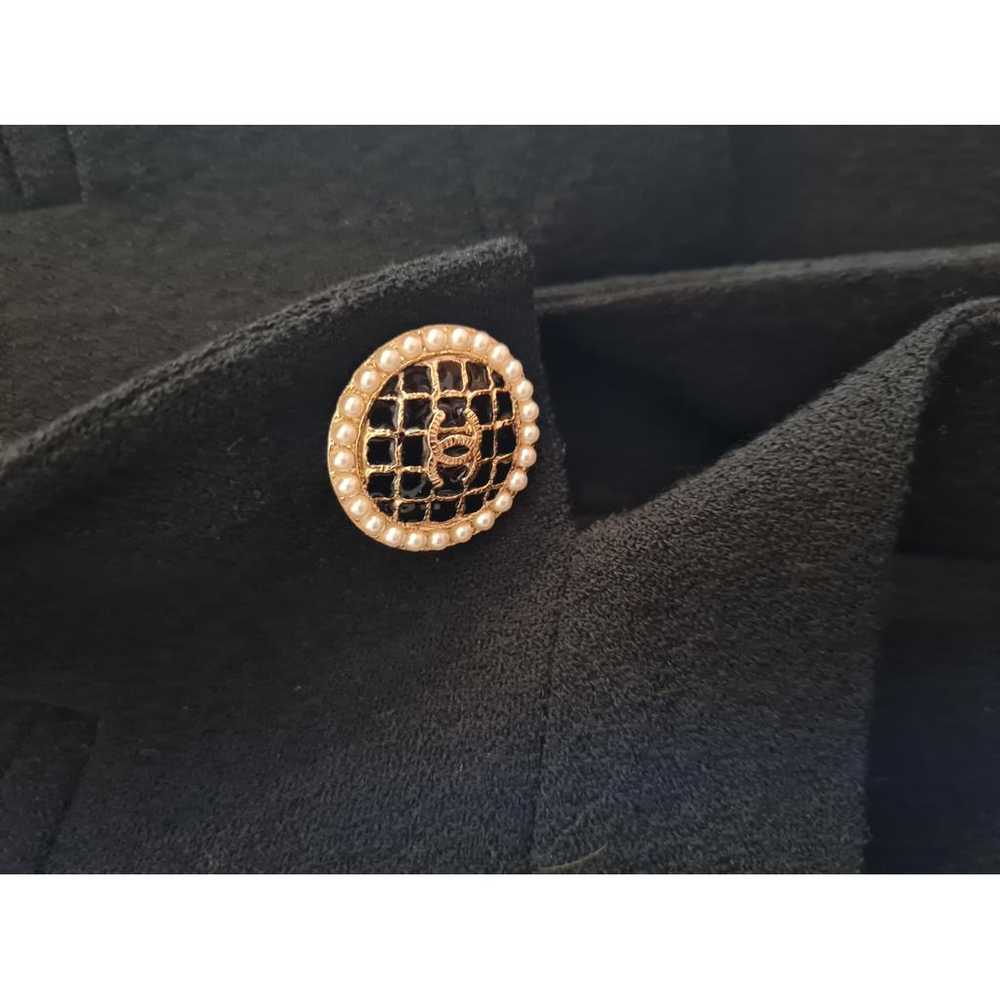 Chanel La Petite Veste Noire wool suit jacket - image 3