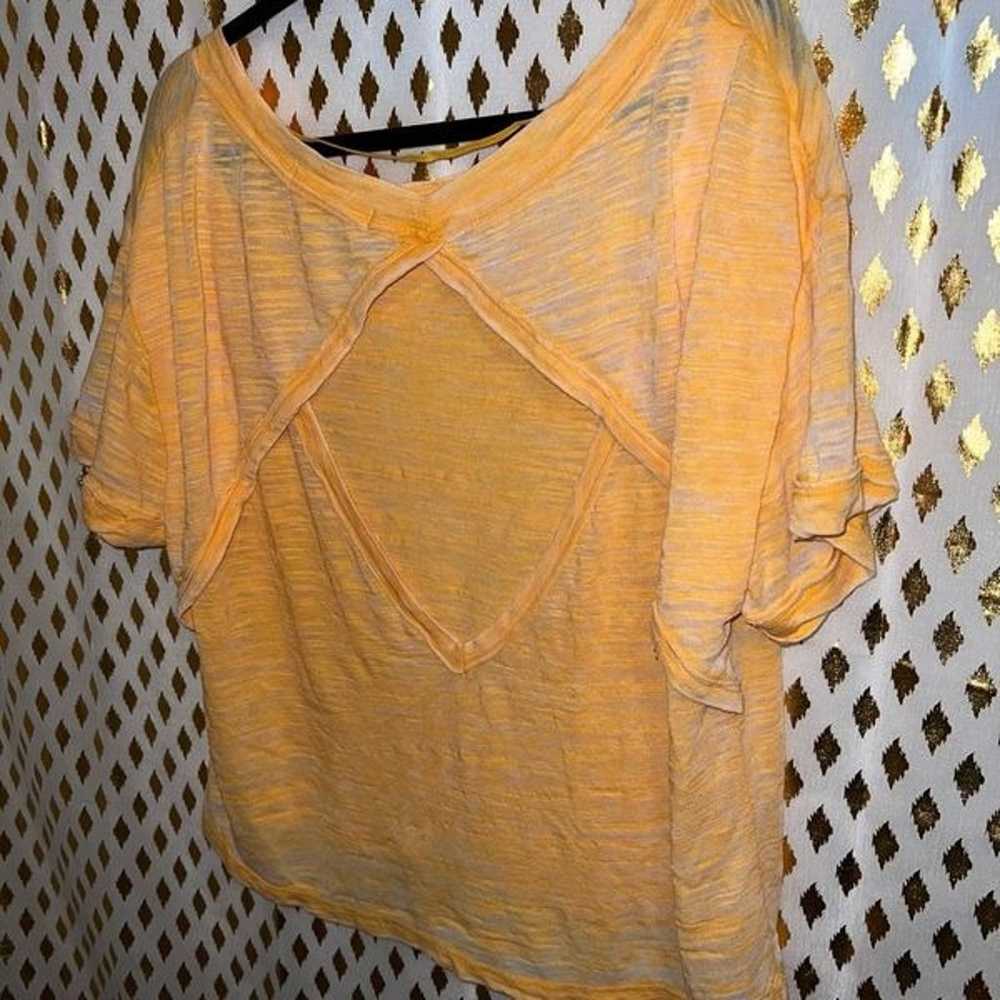 Free People we the free Viola Open Back Tee brigh… - image 6