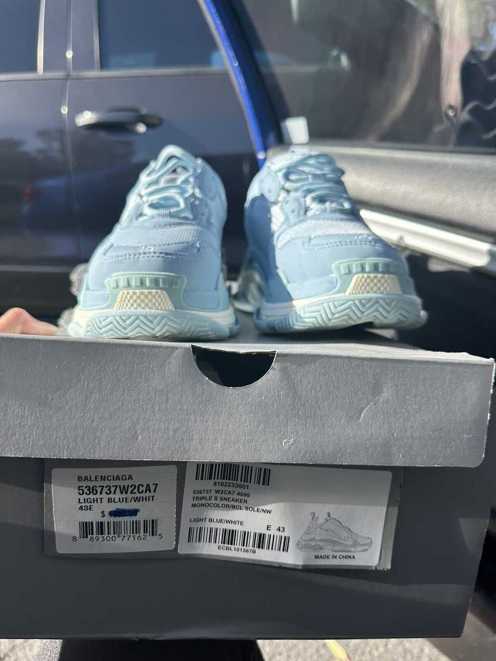 Balenciaga Triple S Sneakers in Light Blue - image 3