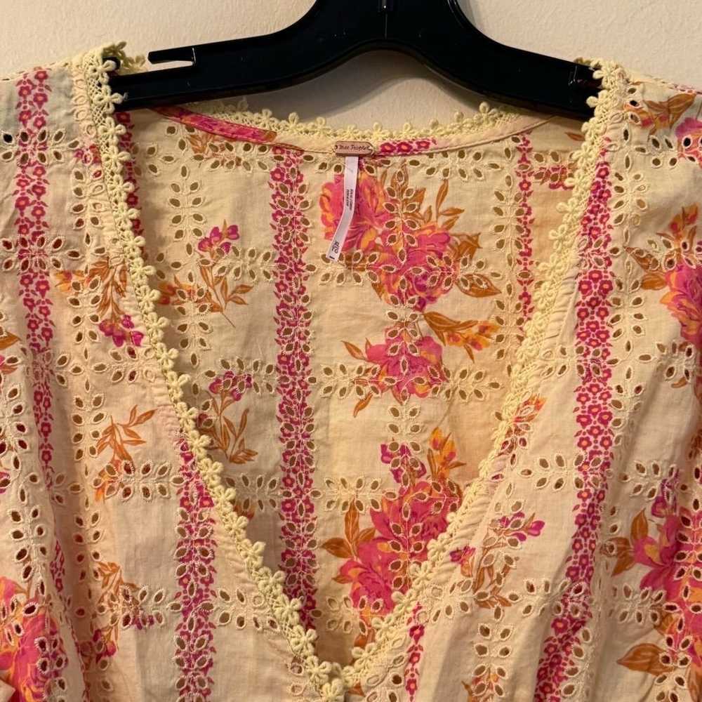 Free People Wallflower Blossom Eyelet Top NWOT - image 7