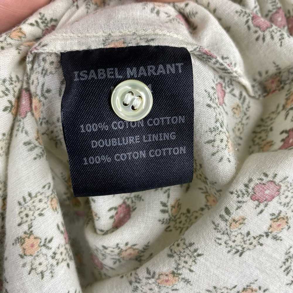 Etoile Isabel Marant Womens Floral Button Front P… - image 6