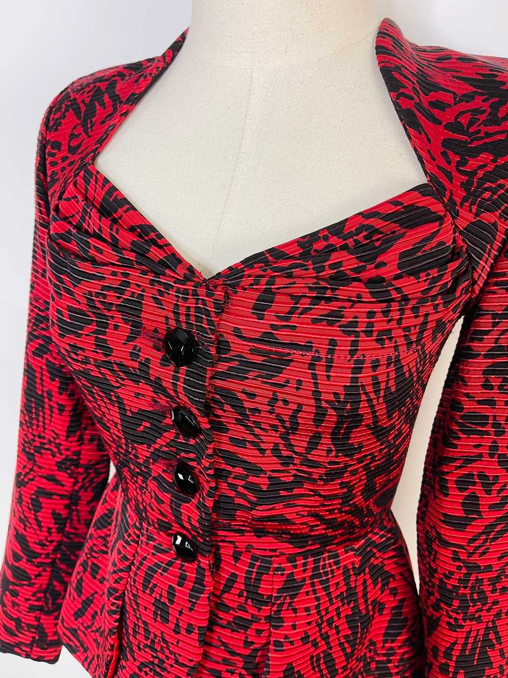 1980s jacket by Vicky Tiel Couture Made In Paris - image 6