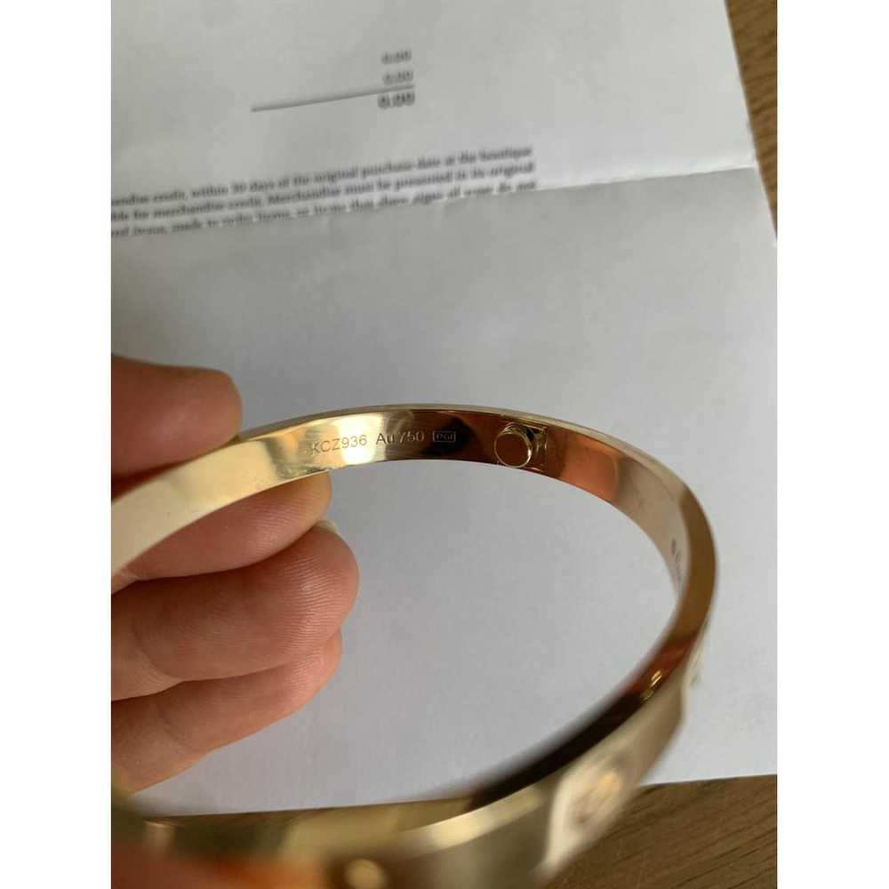 Cartier Love yellow gold bracelet - image 2