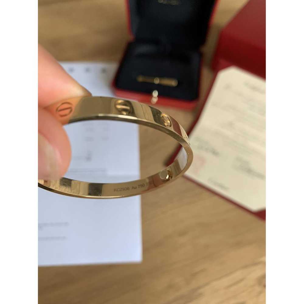 Cartier Love yellow gold bracelet - image 4