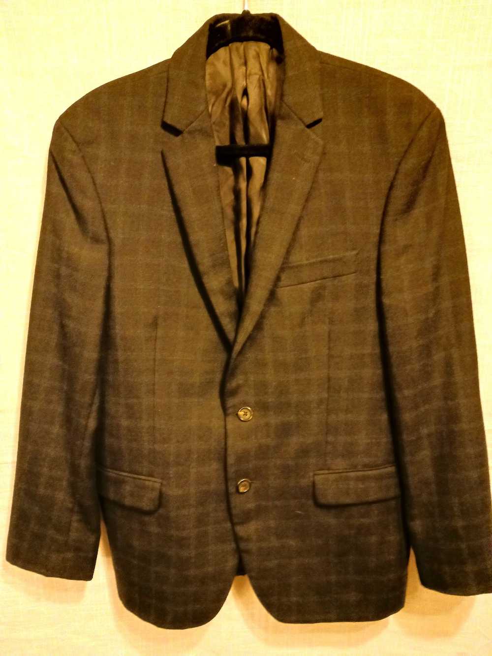 Ralph Lauren 100% Wool Subtle Plaid 2 Button Blaz… - image 1