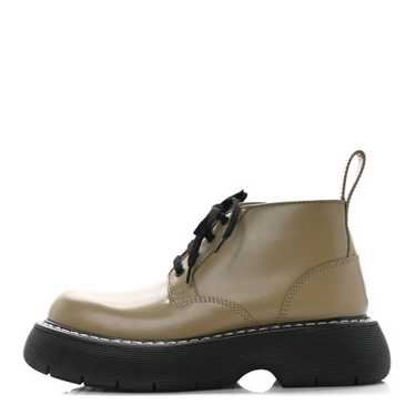 BOTTEGA VENETA Calfskin Bounce Lace Up Ankle Boot… - image 1
