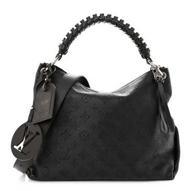 LOUIS VUITTON Mahina Beaubourg Hobo MM Black - image 1